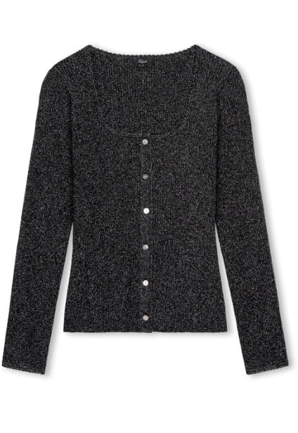 Rails - Gunmetal Lux Cardi