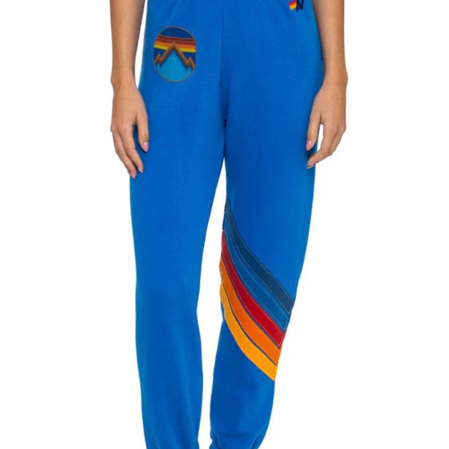 AV All Seasons Mountain Circle Sweatpant, Adventure Blue