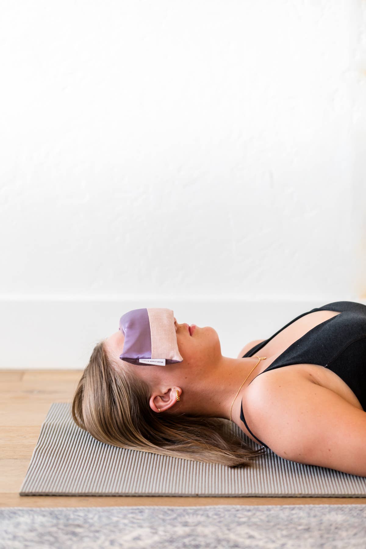 Aromatherapy Weighted Eye Pillow - Rose & Lavender: Winter Style