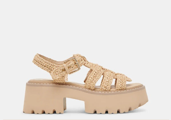 Dolce Vita - Natural Knit Sandal, Tan