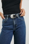 Rails - Rodeo Belt Black and Silver