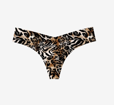 Commando - Wild Leopard Thong