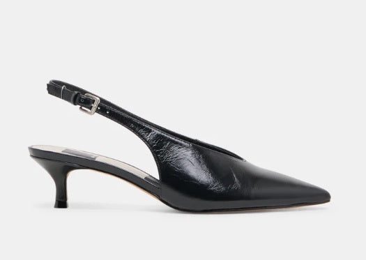 Dolce Vita - Alenna Midnight Crinkle Kitten Heel