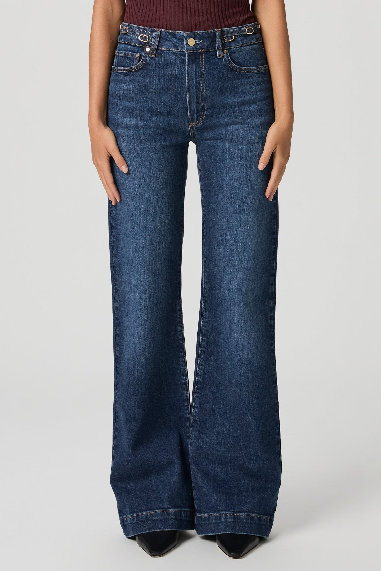 PAIGE - Leenah 34" W/ Waistband Buckles