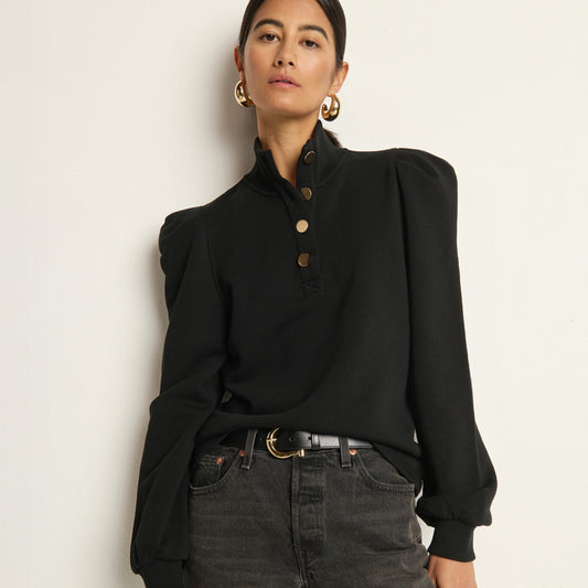 NATION - Jesse Sweatshirt, Black