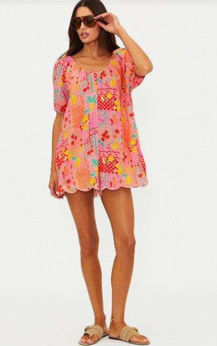 Ellery Romper, Passion Fruit