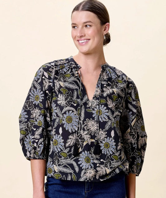 Cleobella - Magnolia Floral Blouse