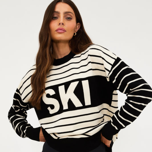 Beach Riot - Summit Stripe Ski Sweater