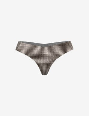 Commando - Houndstooth Thong