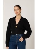Cleobella - Heart Cardigan, Black