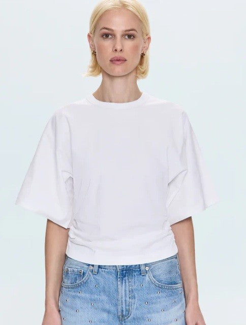 Kimono Sleeve Top, White