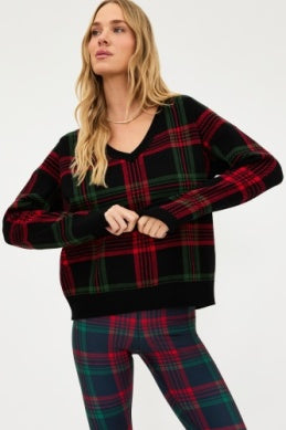Beach Riot - Ribbon Plaid Sweater