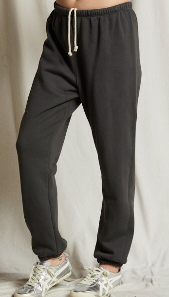 PWT - Stevie - Fleece Sweatpant, Vintage Black