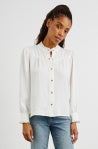 Rails - Alana Long Sleeve Button Down, White