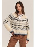 Velvet - Ombre Fair Isle Cardigan